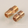 1/8 1/4 3/8 1/2 3/4 1'' 2'' Hydraulic Brass Hose Nipple Fittings